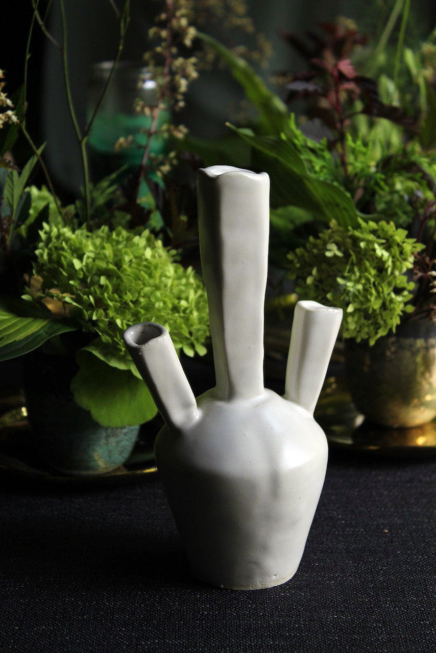 Triple Neck Vase