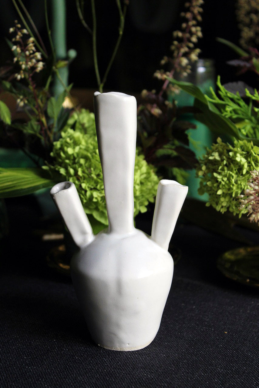 Triple Neck Vase