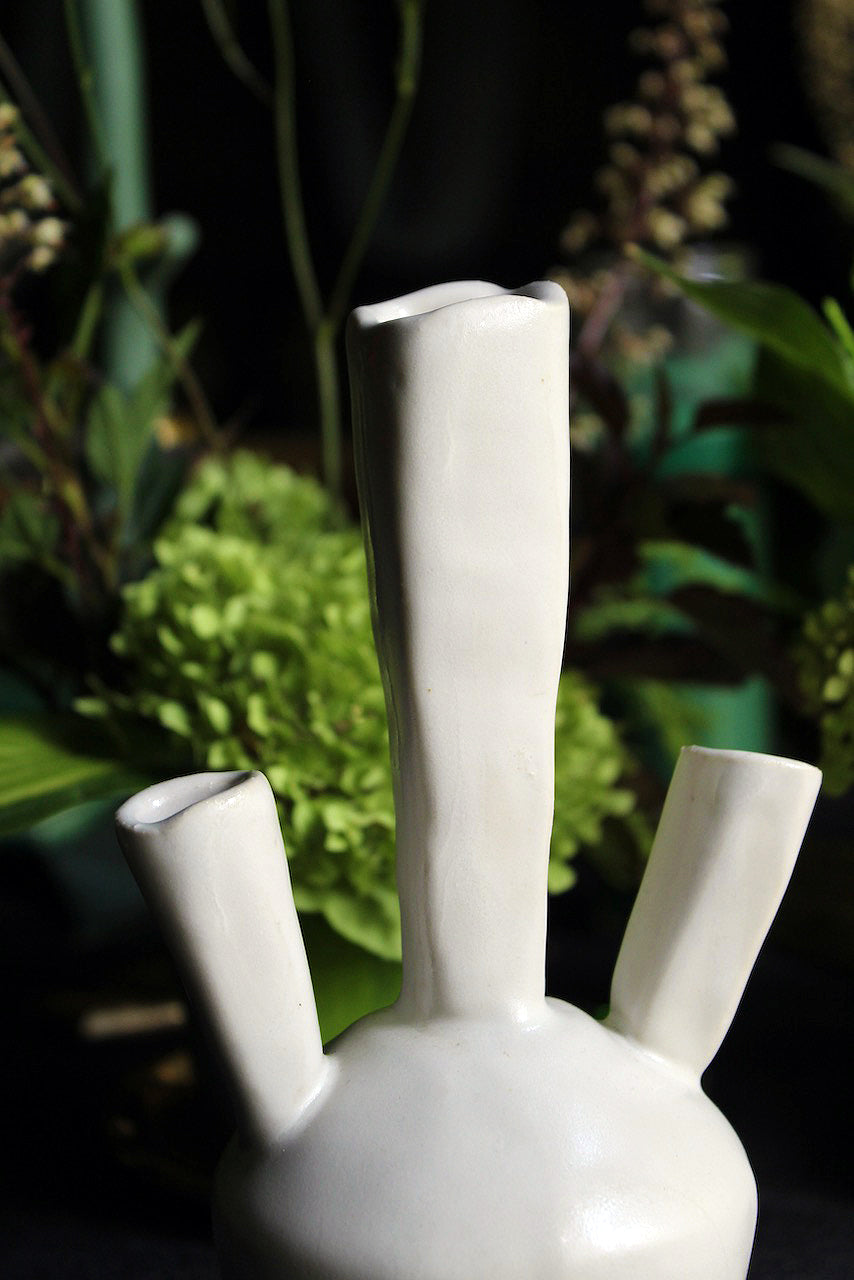 Triple Neck Vase
