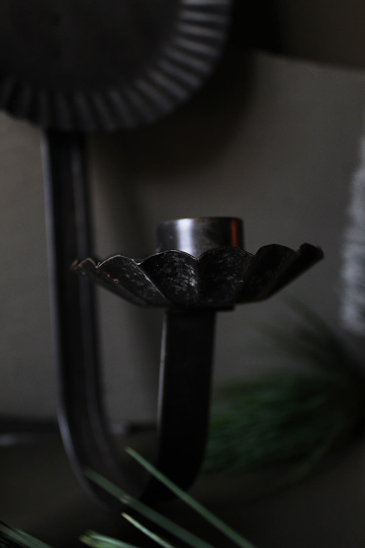 Scalloped Oval Sconce