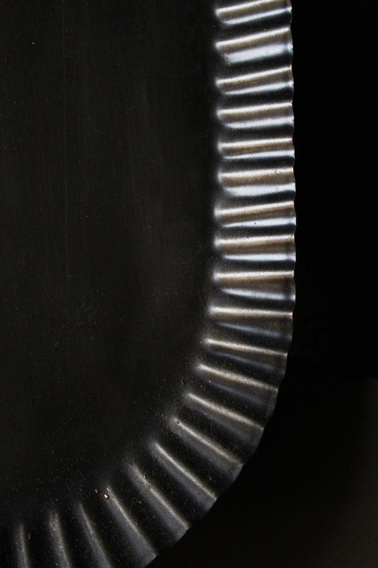 Scalloped Oval Sconce