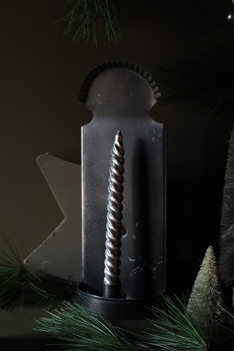 Dark Tin Sconces