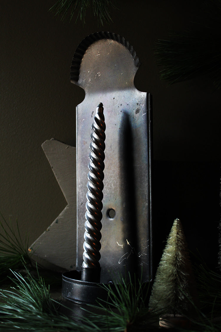 Dark Tin Sconces