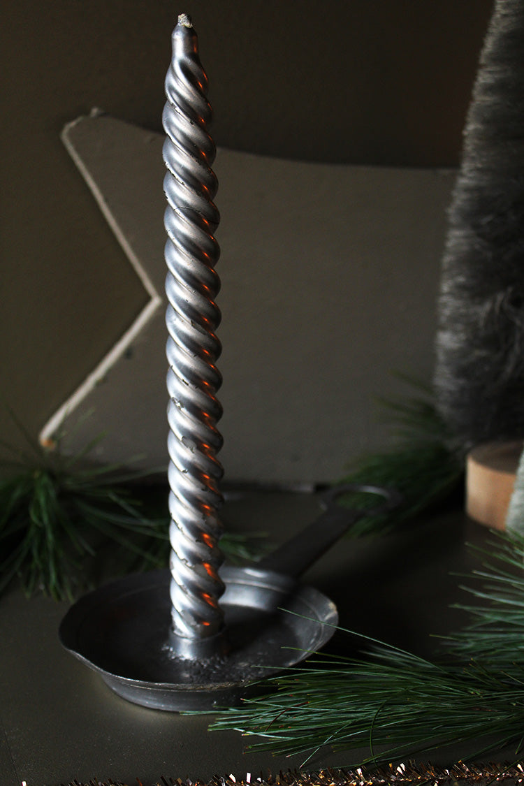 Pewter Candlestick