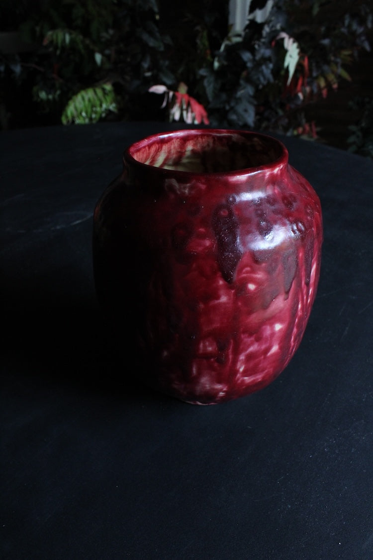 Lava Glaze Pot