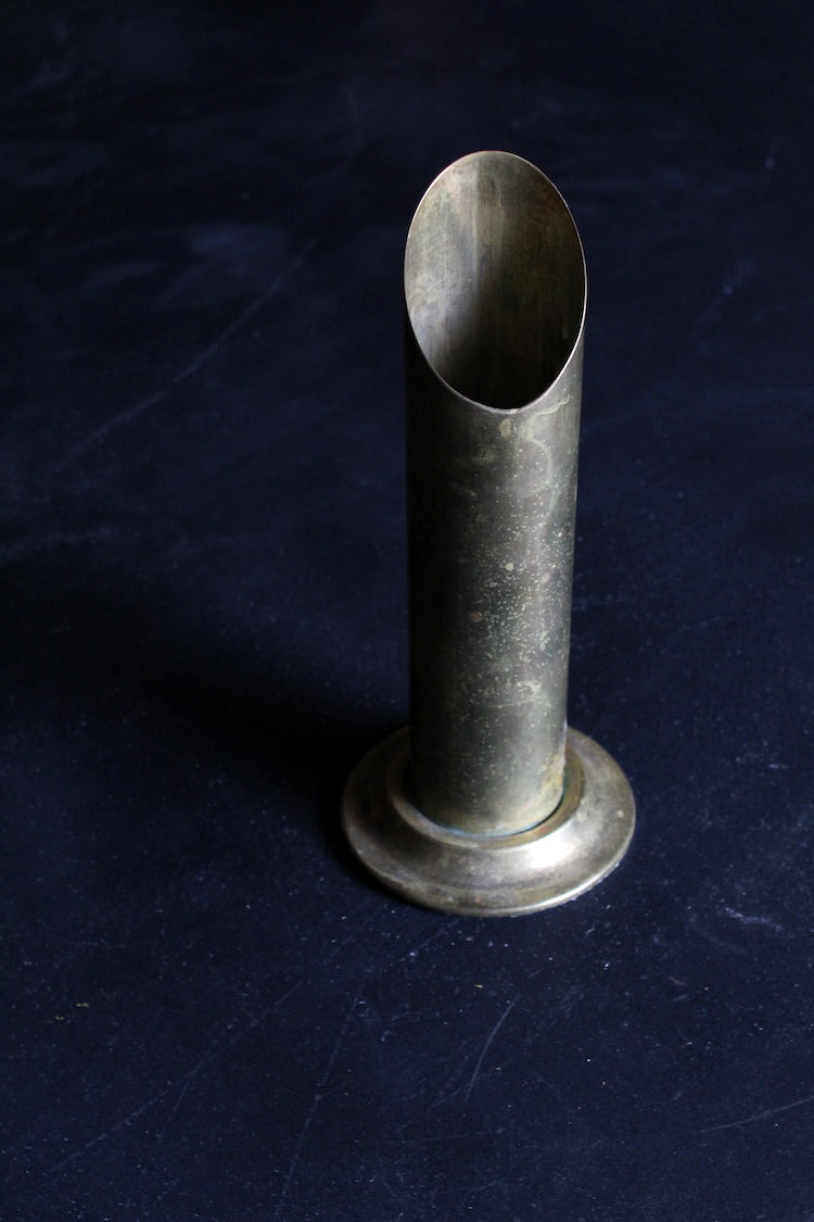 Elipsed Brass Vessel