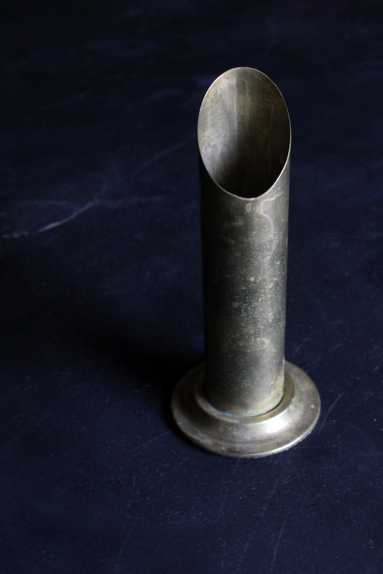 Elipsed Brass Vessel