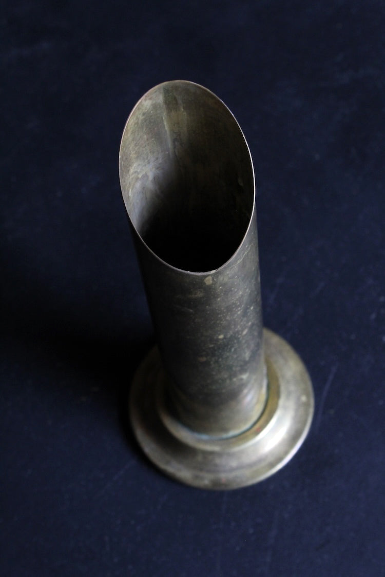 Elipsed Brass Vessel