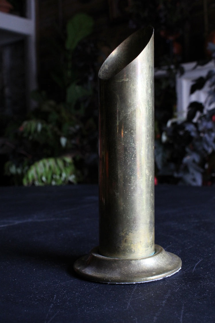 Elipsed Brass Vessel