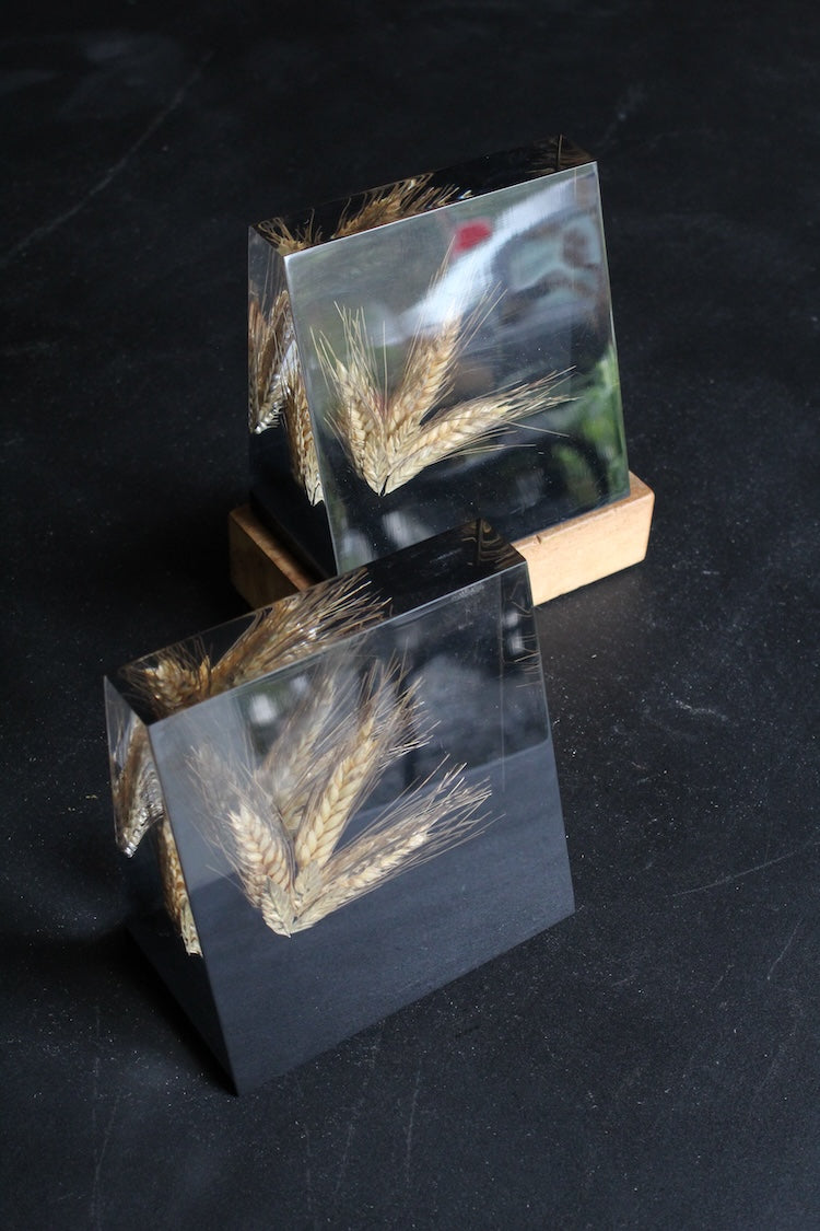 Lucite Wheat Ends