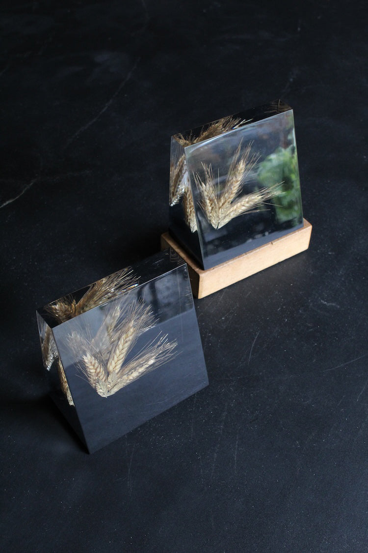Lucite Wheat Ends