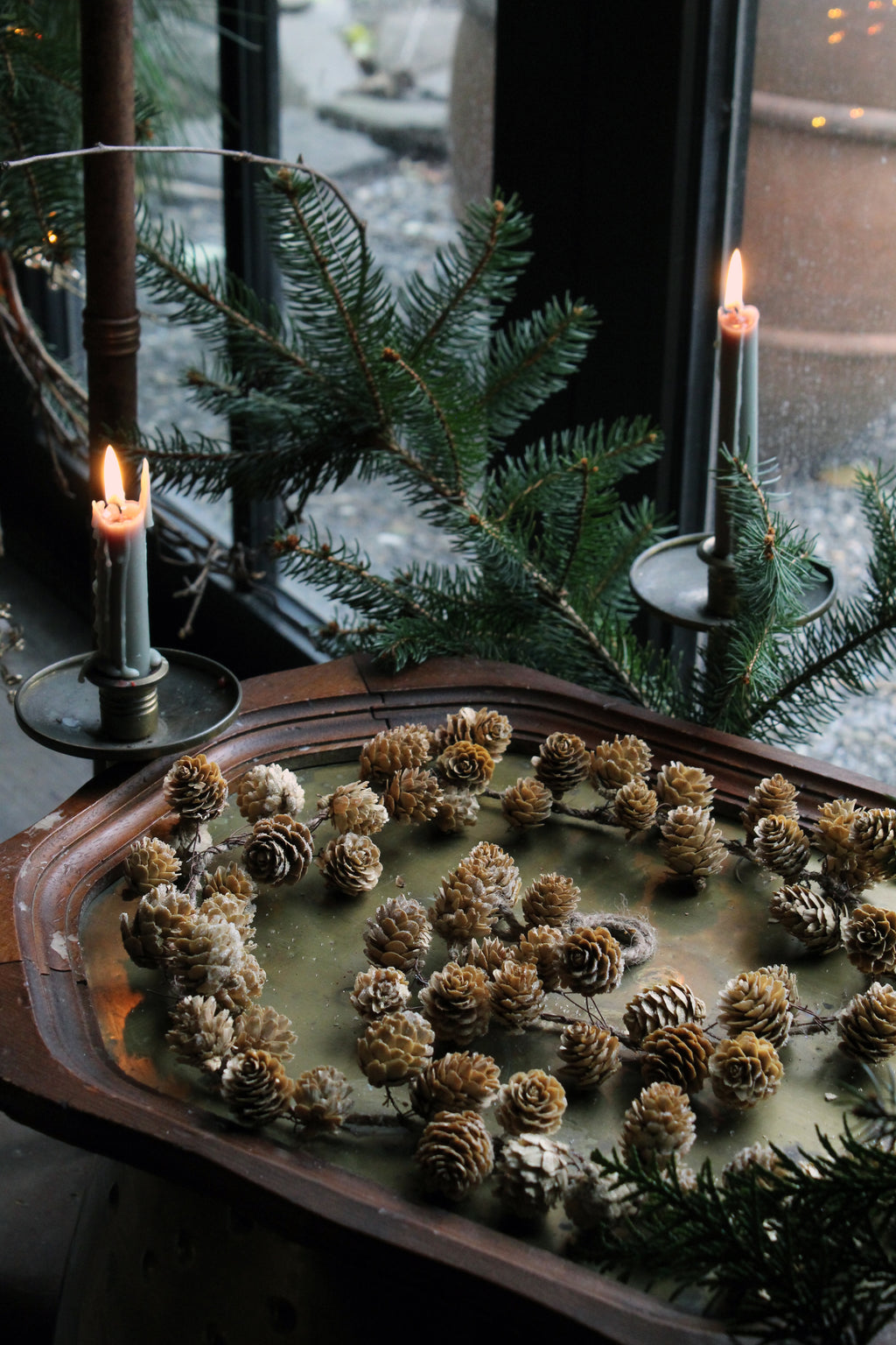 LARIX CONE GARLAND