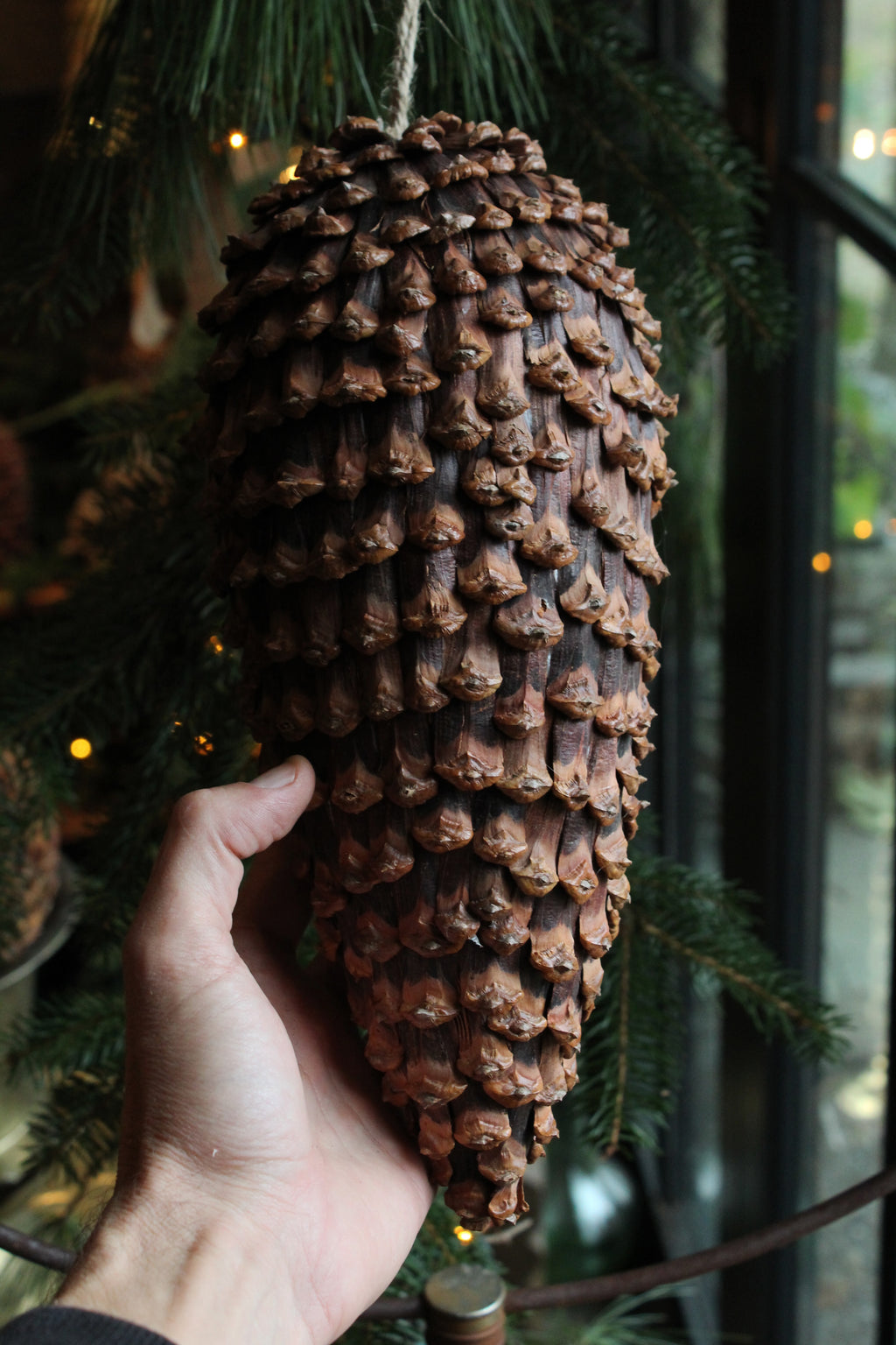 PINECONE FINIAL