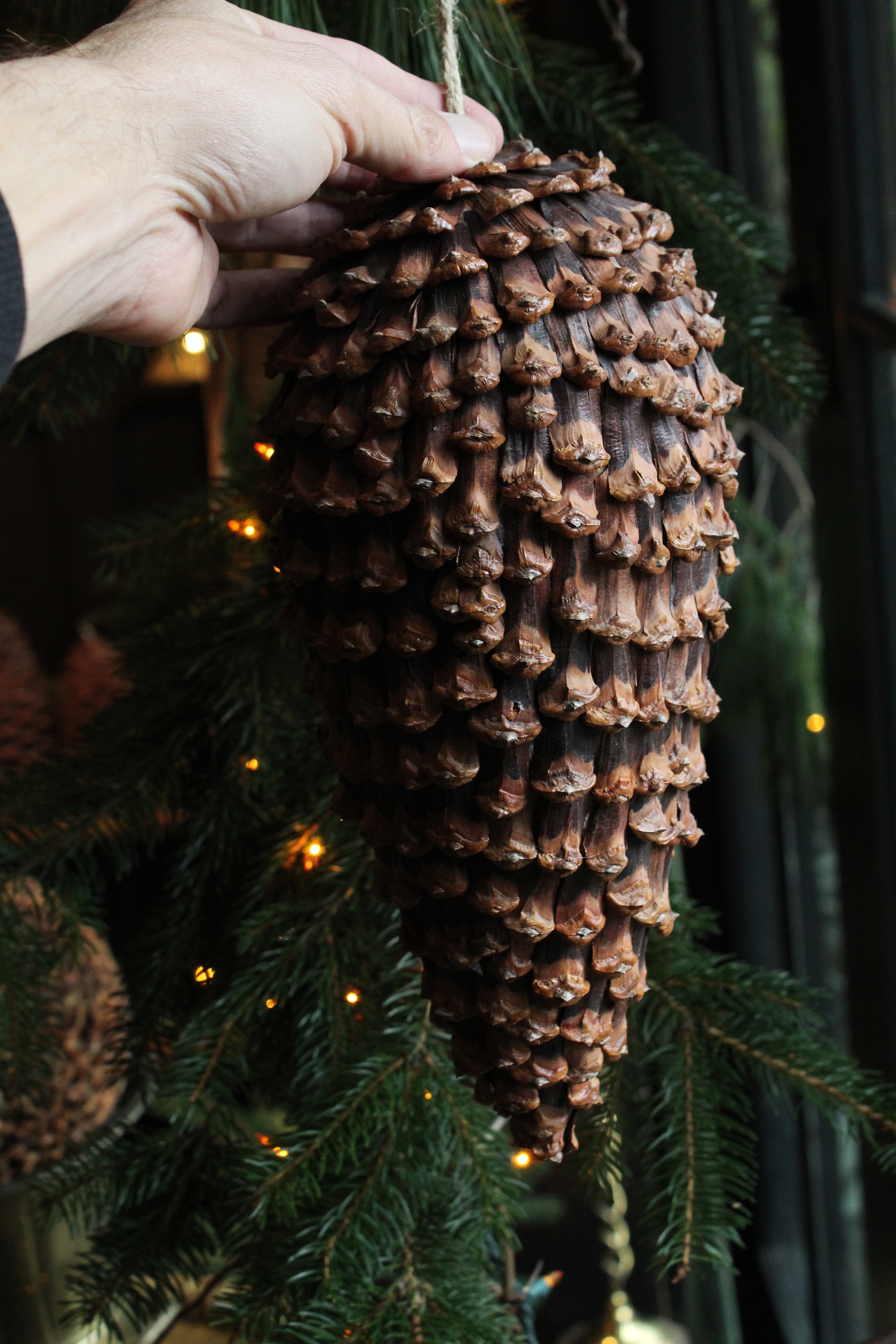 PINECONE FINIAL