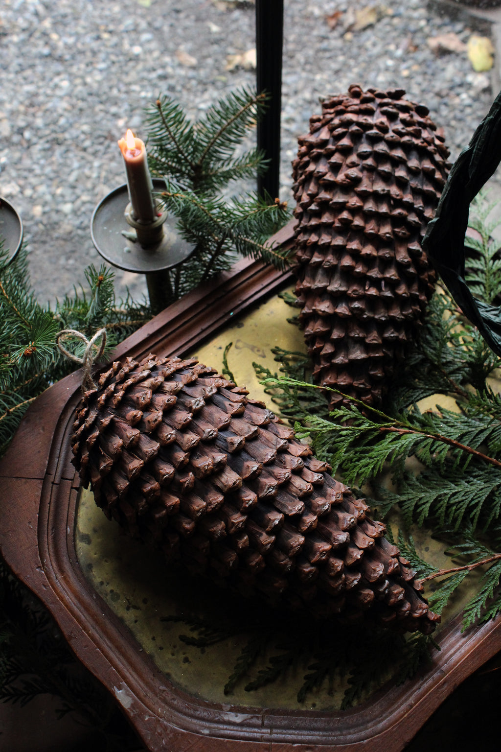 PINECONE FINIAL