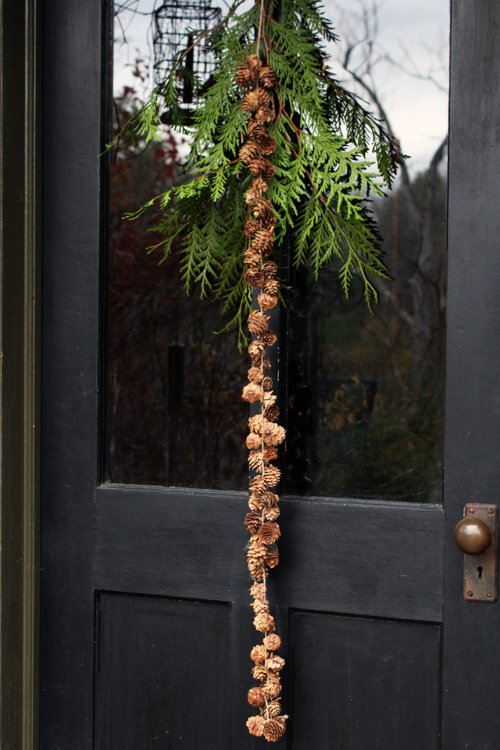 LARIX CONE GARLAND NATURAL