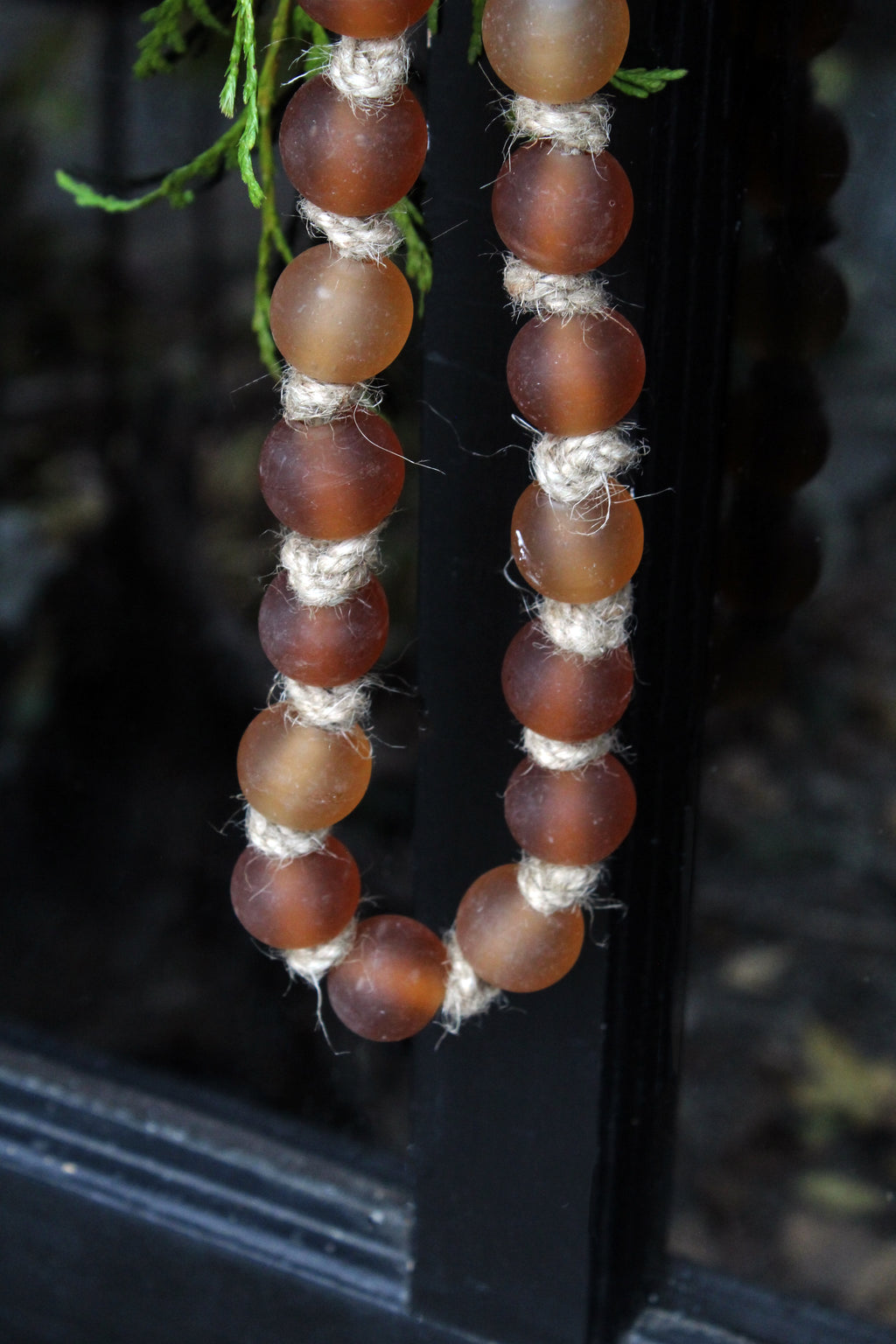 AMBER SPHERE GARLAND