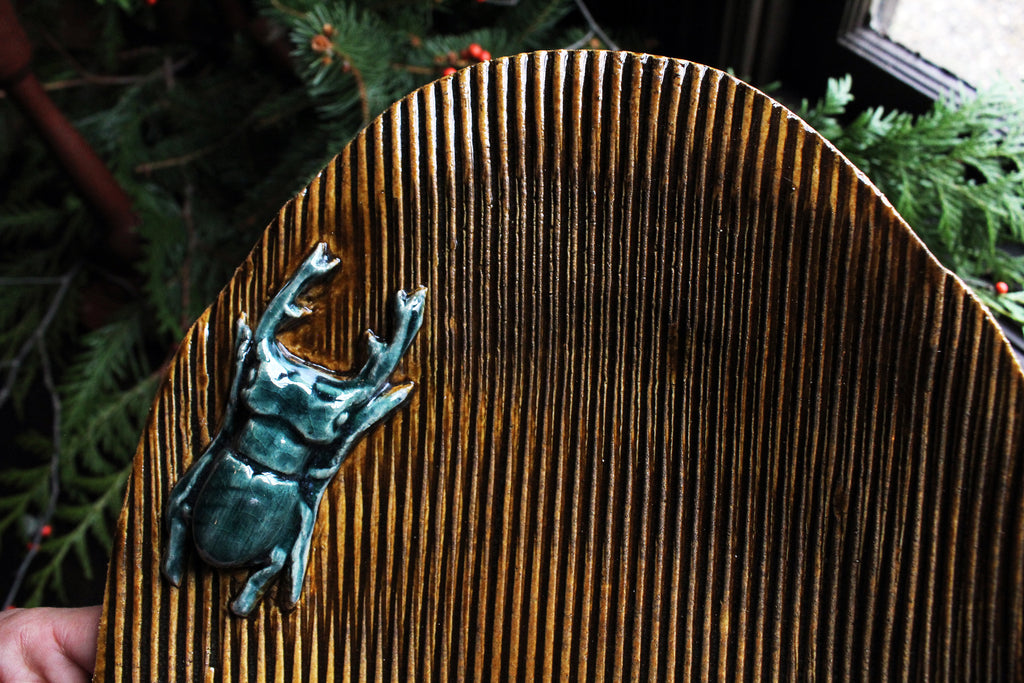 Jewel Beetle Platter 1