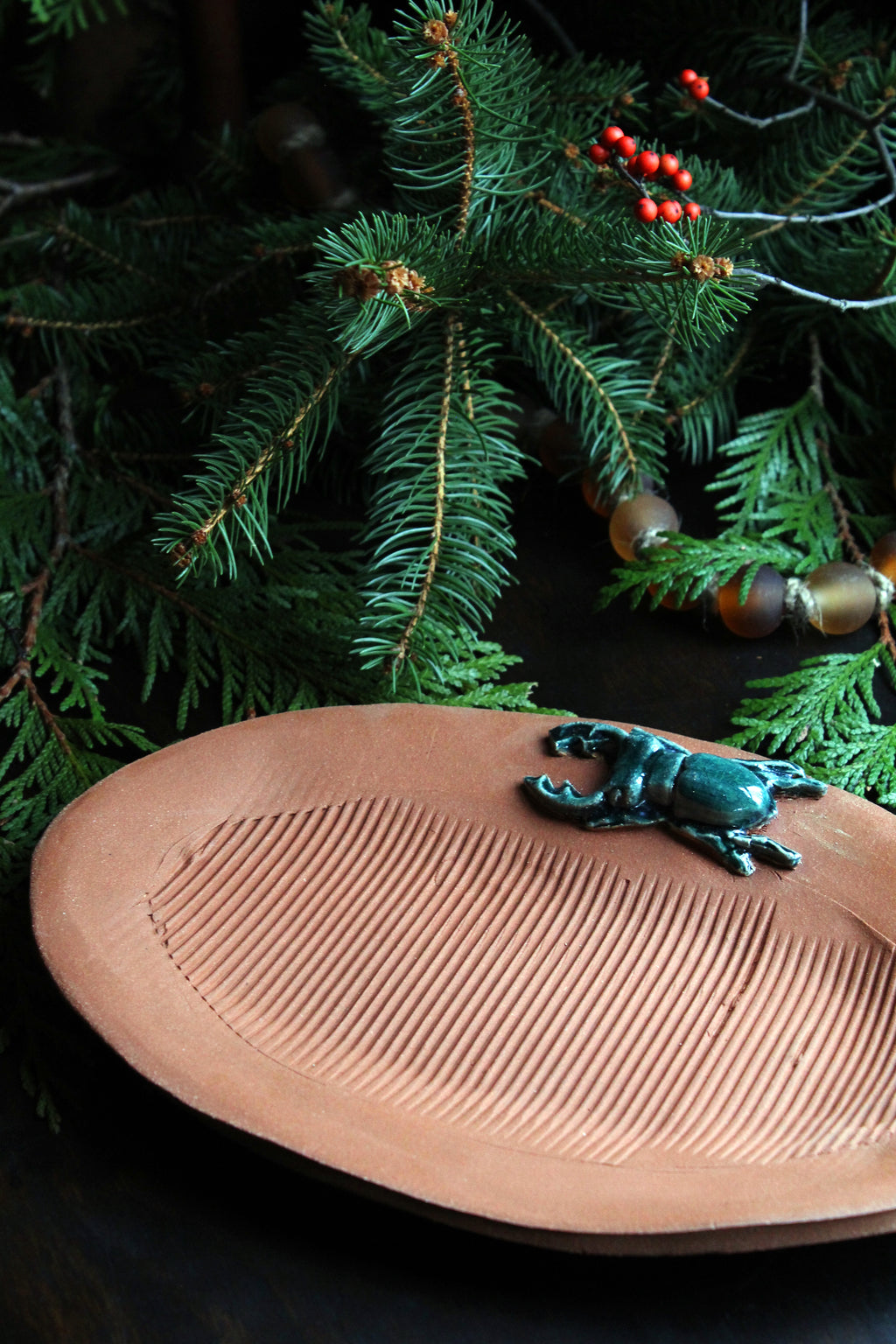 Jewel Beetle Platter 2