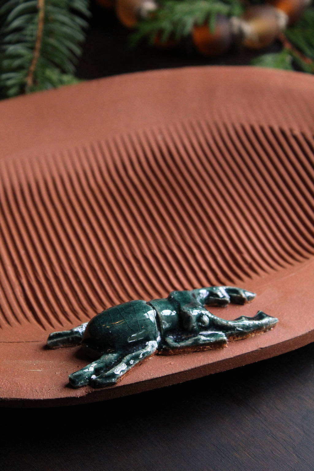 Jewel Beetle Platter 2