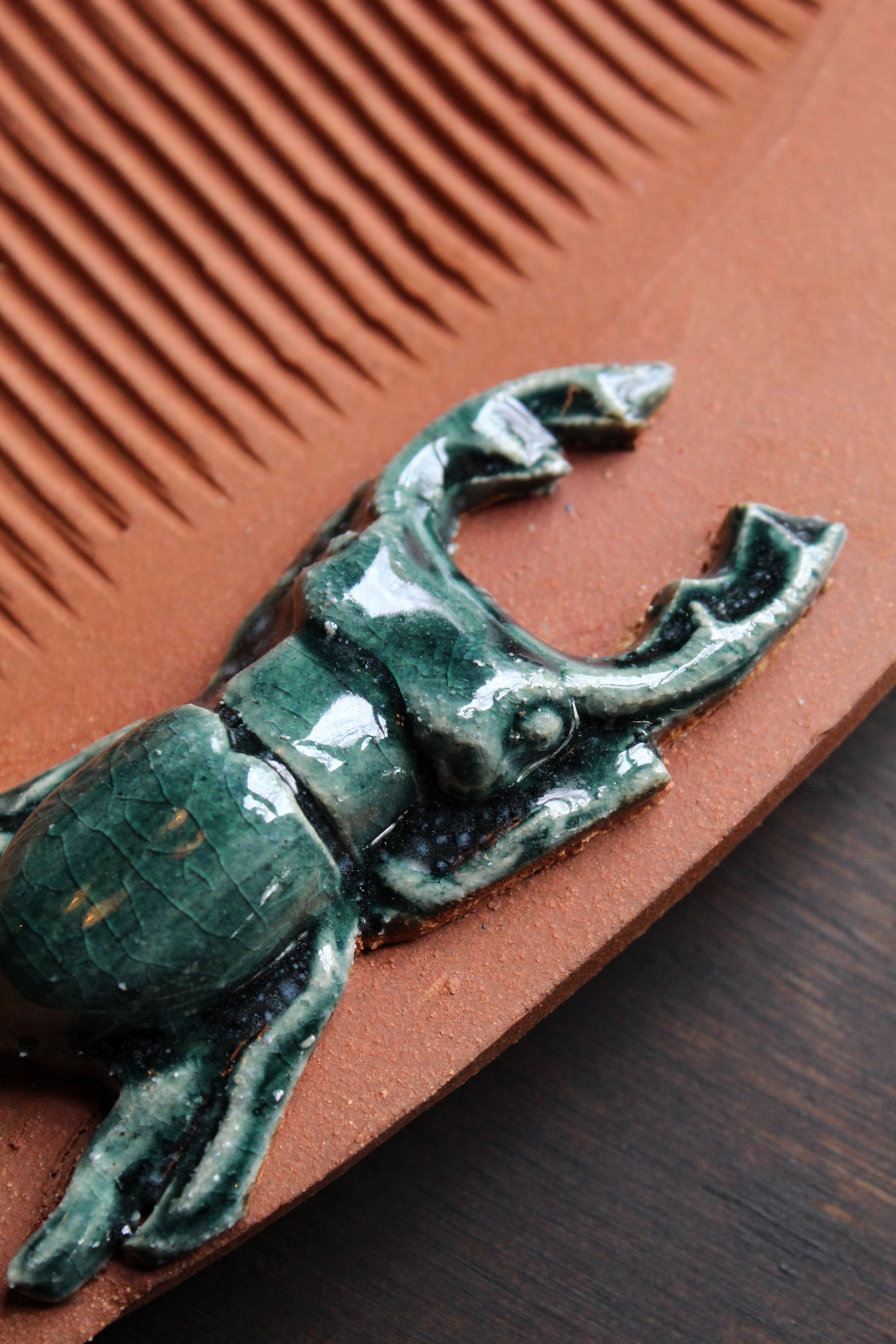 Jewel Beetle Platter 2