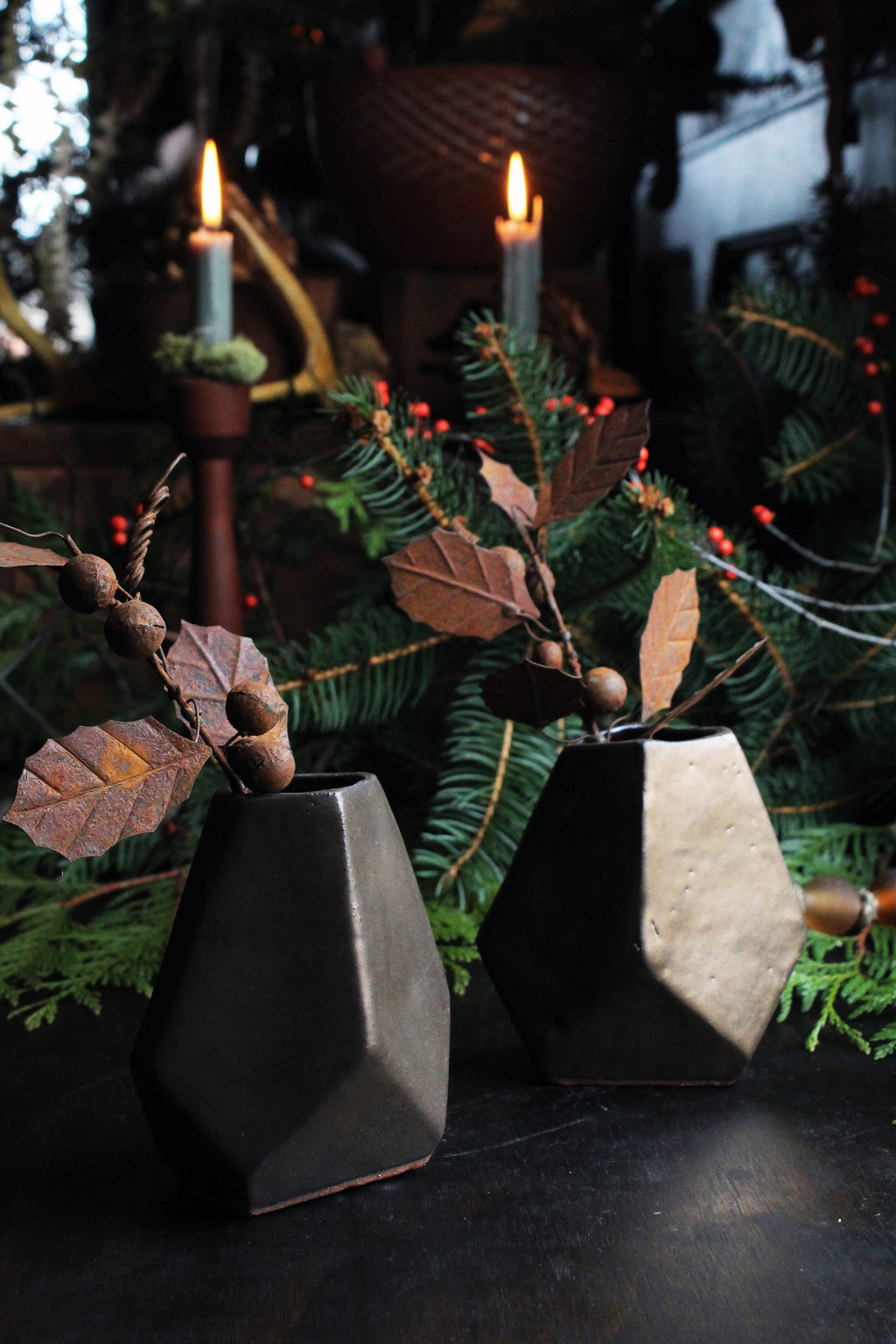 Hedron Vase [ Gold ]