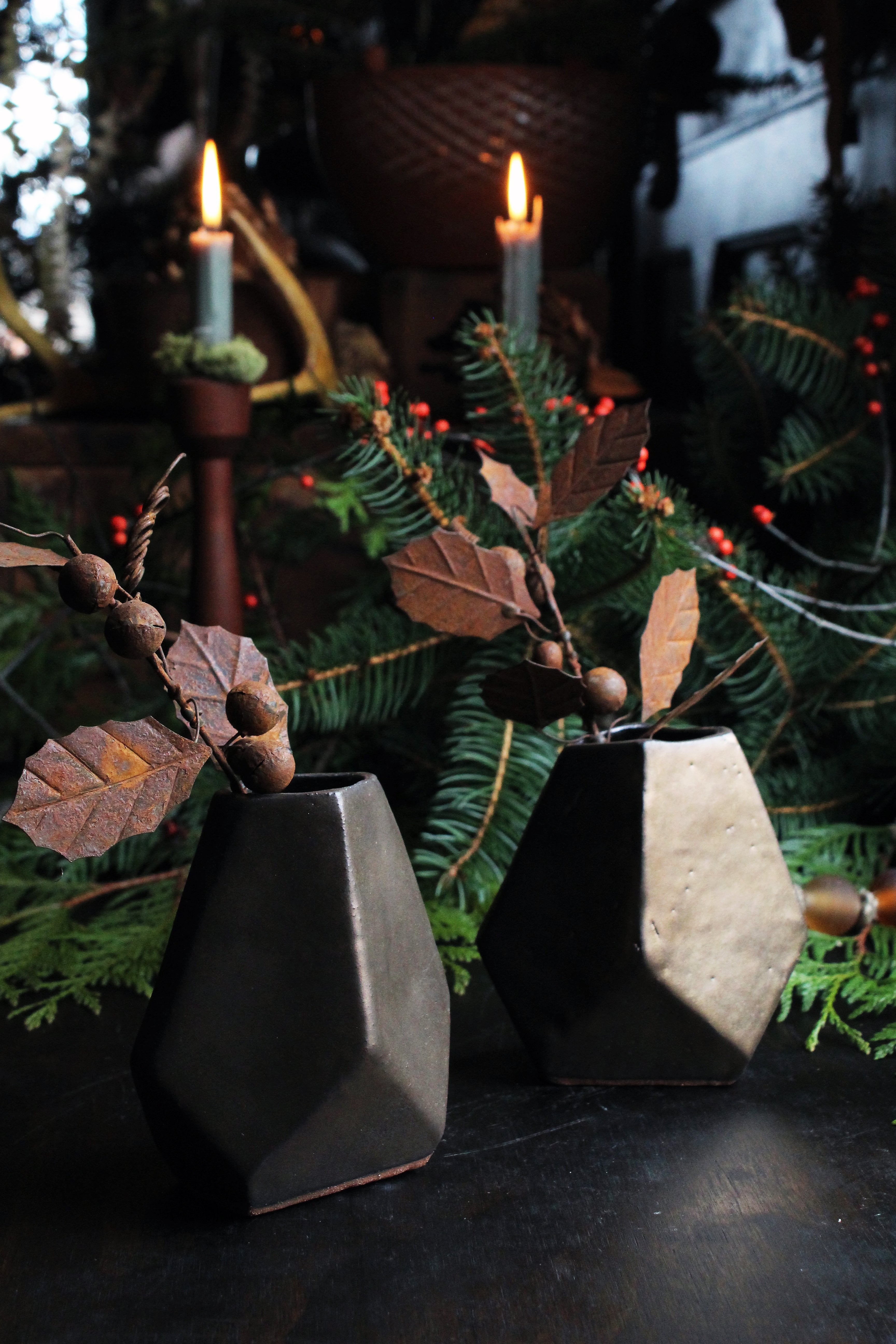 Hedron Vase [ Gold ]