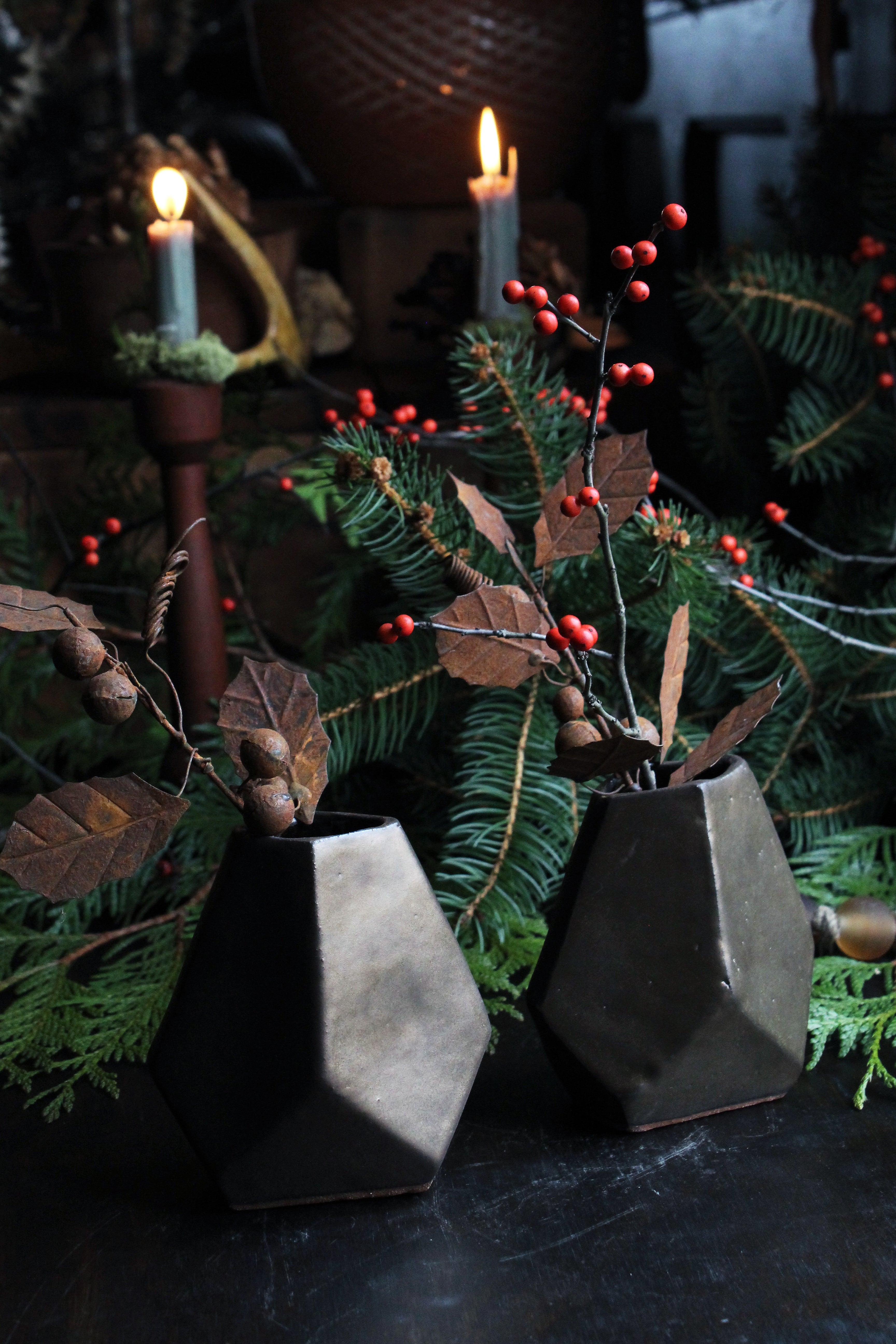 Hedron Vase [ Gold ]