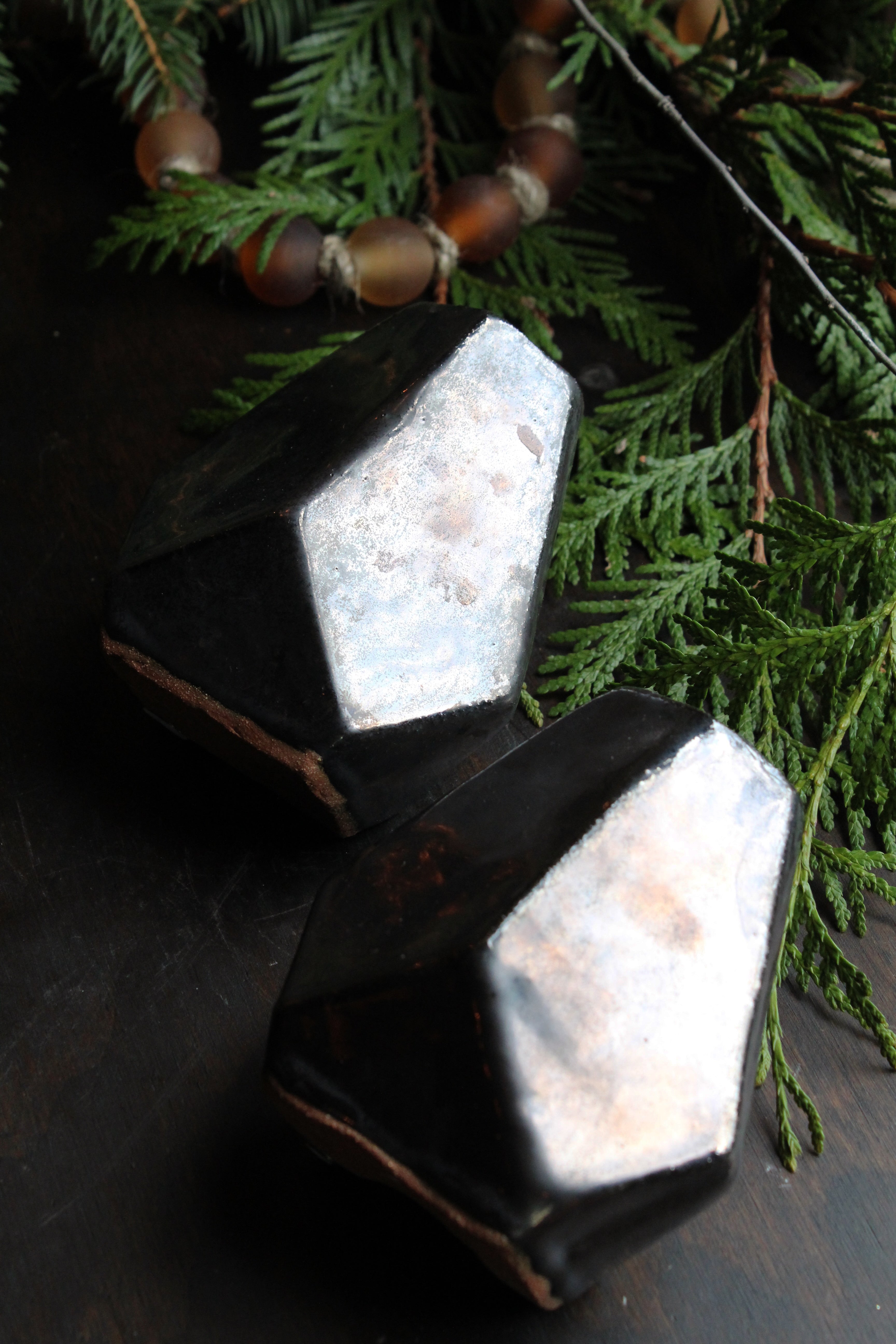 Hedron Vase [ Gunmetal ]