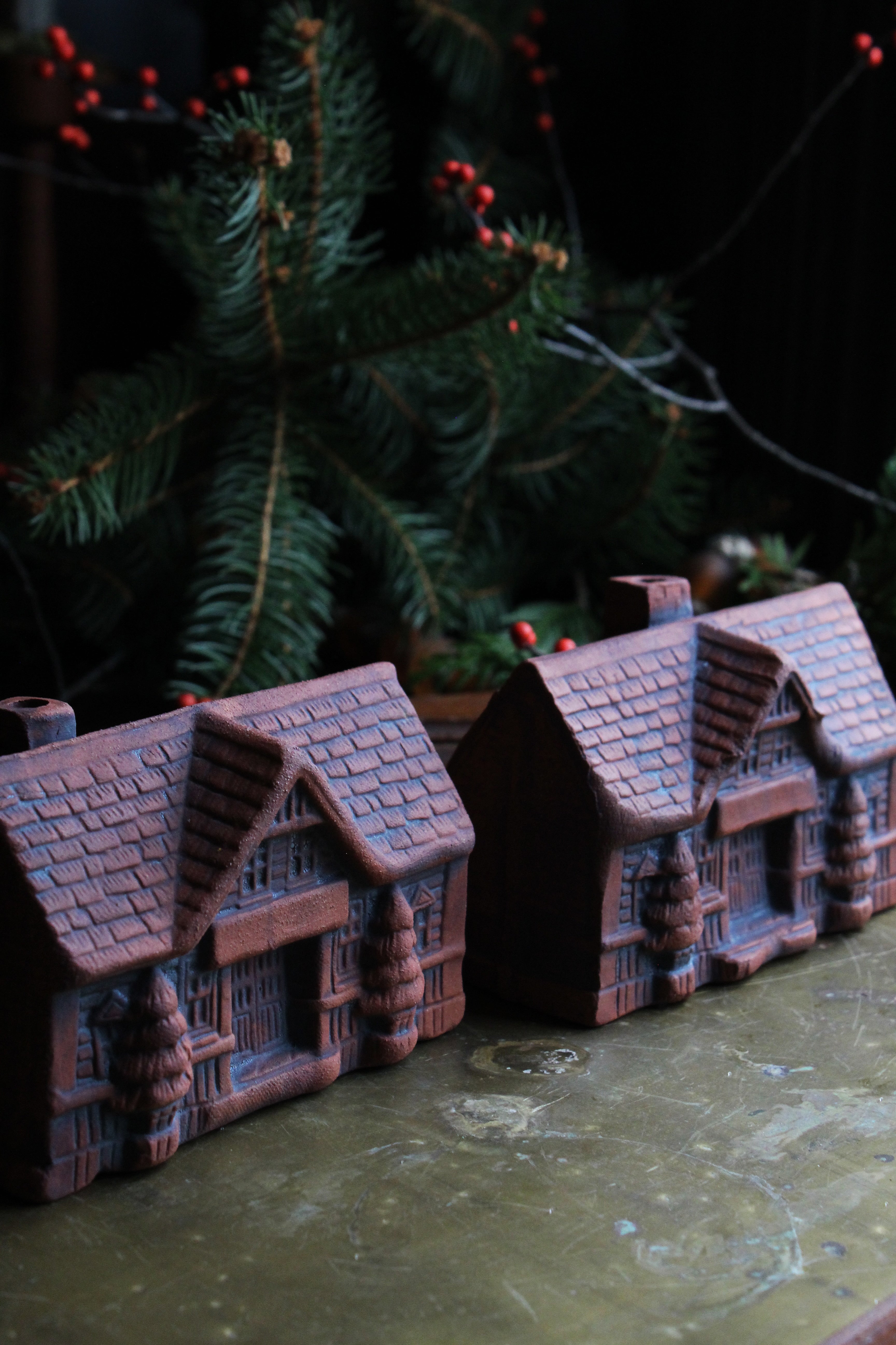 Log Cabin Incense Burner