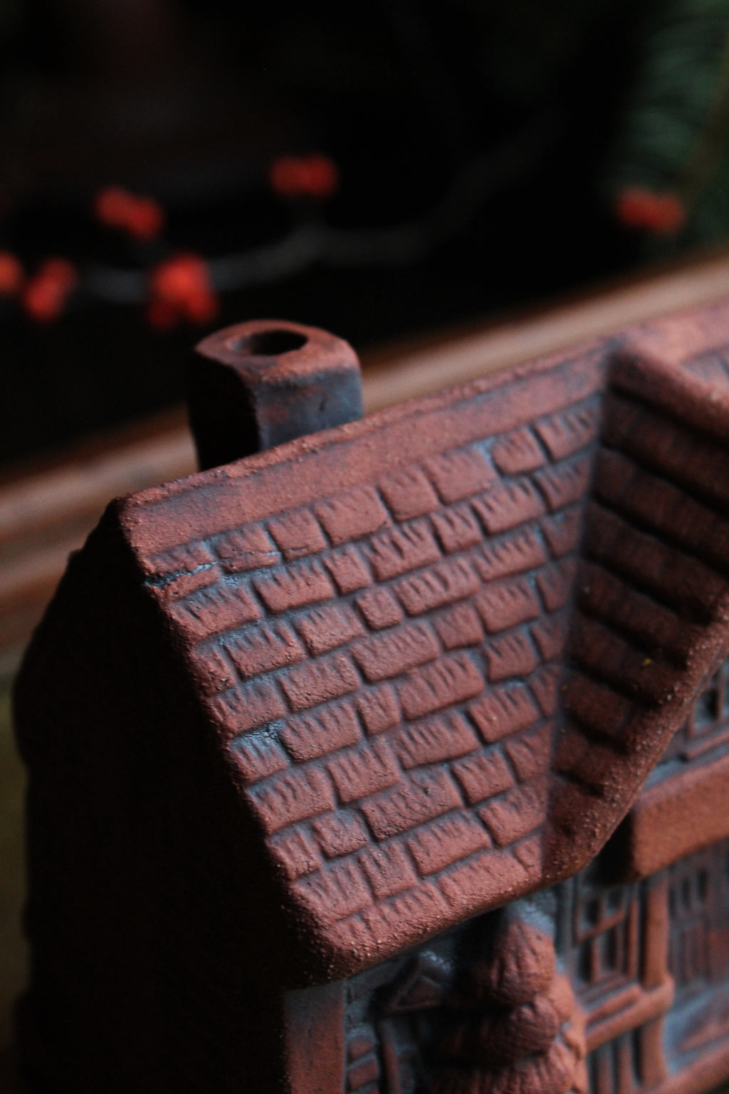 Log Cabin Incense Burner
