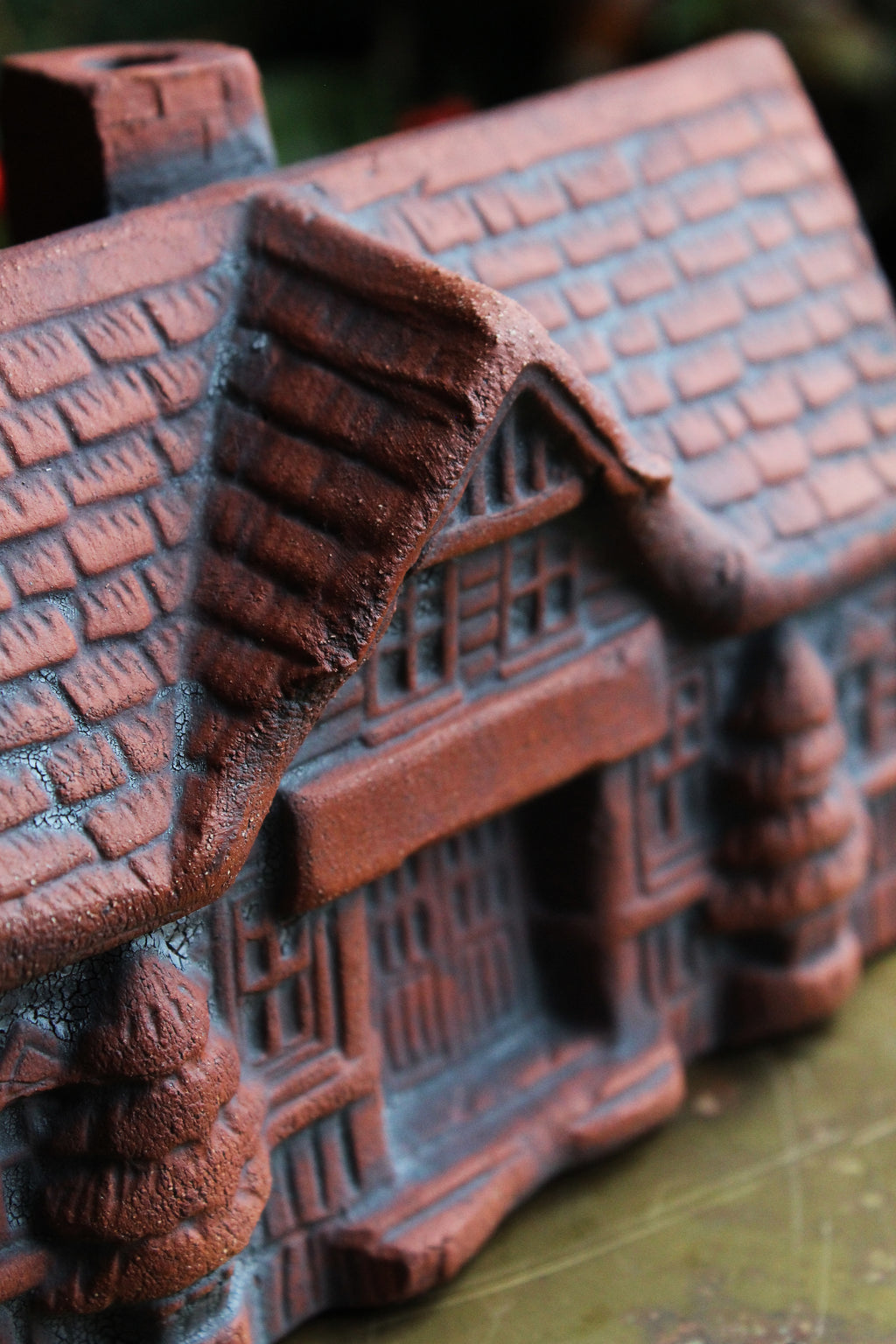 Log Cabin Incense Burner