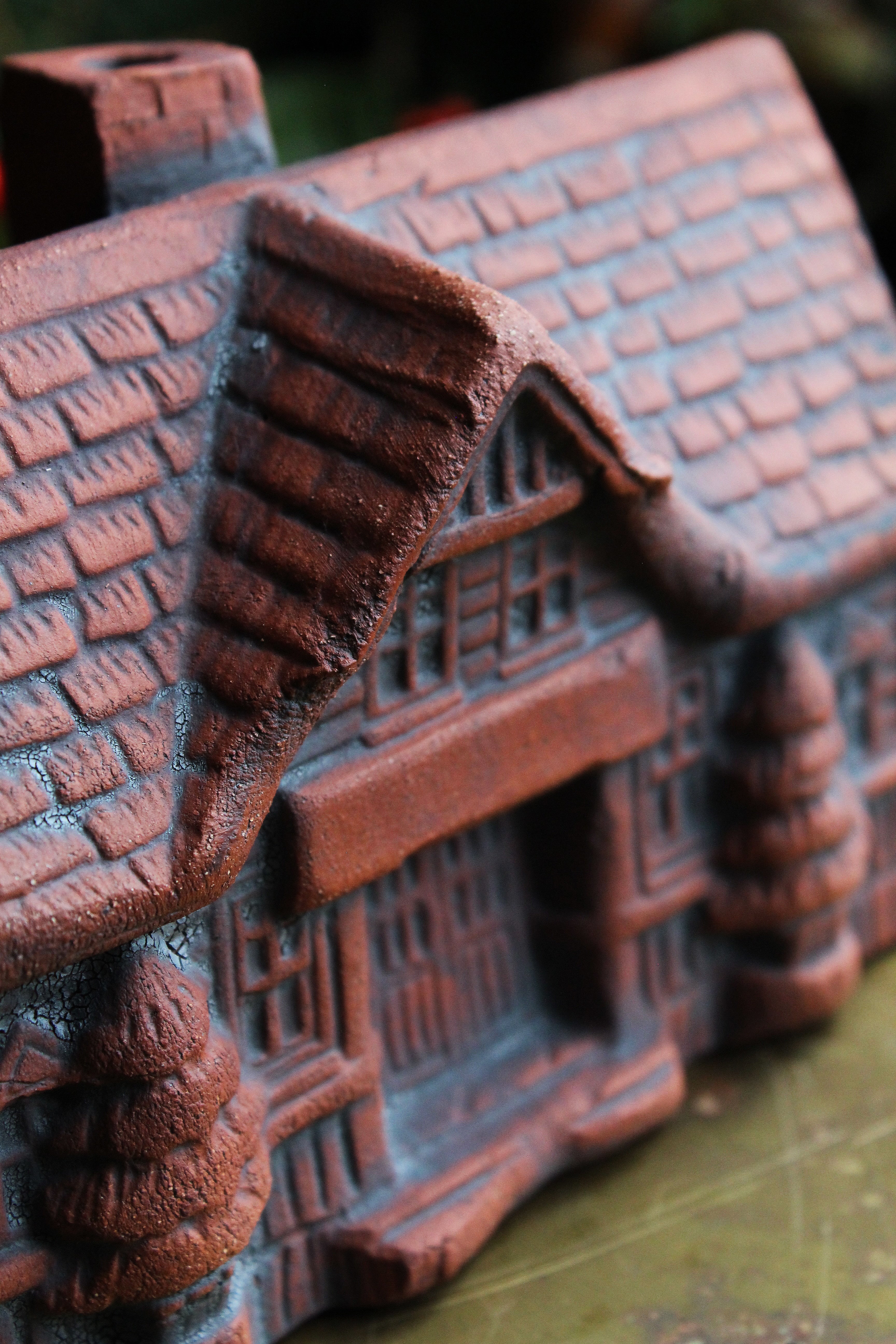 Log Cabin Incense Burner